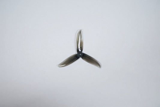 fpv cyclone t5045c pro three-blade propeller on a white background